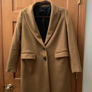 Zara camel coat